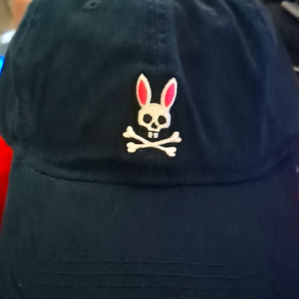 PSYCHO BUNNY NWT MEN'S NAVY CAP
